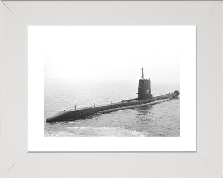 HMS Aeneas P427 (S72) Royal Navy Amphion class Submarine Photo Print or Framed Print - Hampshire Prints