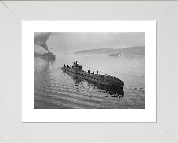 HMS Thunderbolt N25 Royal Navy T class Submarine Photo Print or Framed Print - Hampshire Prints