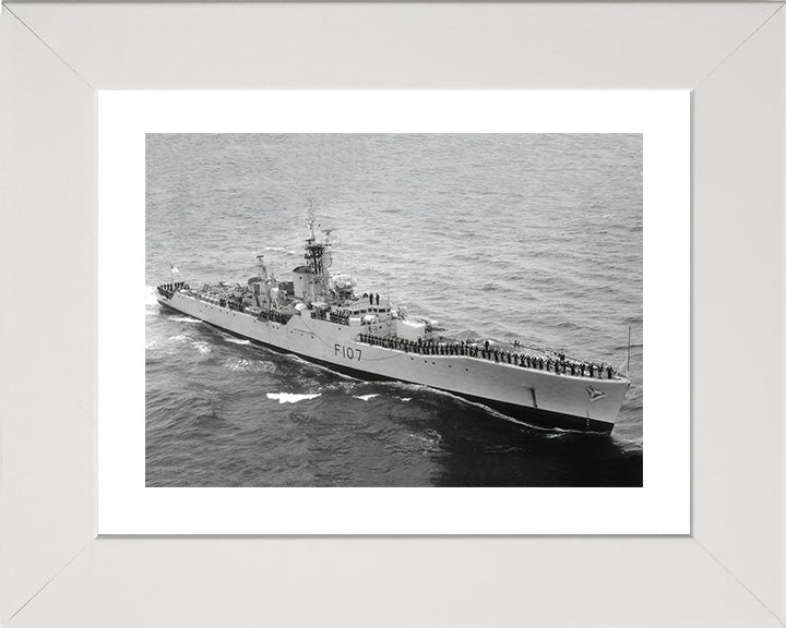 HMS Rothesay F107 | Photo Print | Framed Print | Rothesay Class | Frigate | Royal Navy - Hampshire Prints