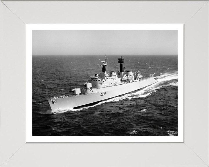 HMS Fife D20 Royal Navy County class destroyer Photo Print or Framed Print - Hampshire Prints