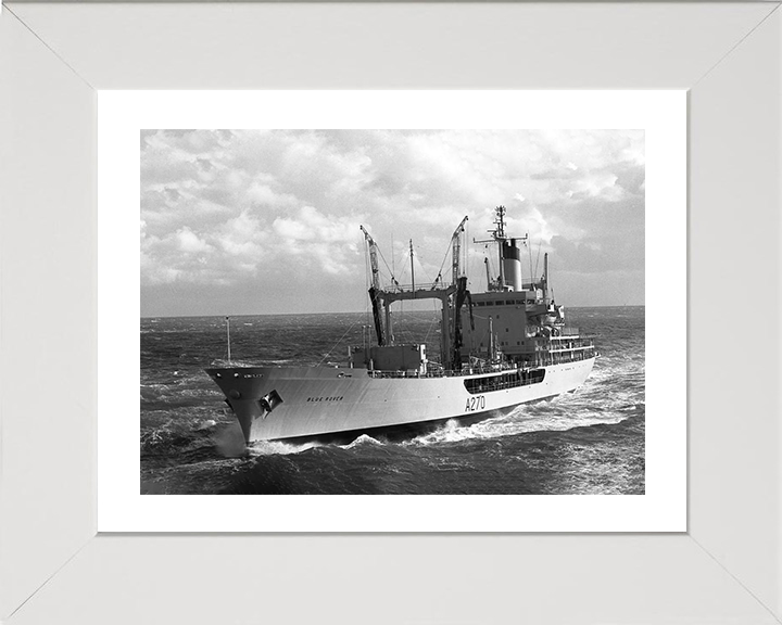 RFA Blue Rover A270 Royal Fleet Auxiliary Rover class small fleet tanker Photo Print or Framed Print - Hampshire Prints