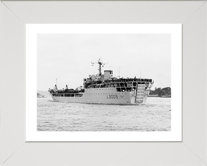 RFA Sir Galahad L3005 Royal Fleet Auxiliary Round Table class ship Photo Print or Framed Print - Hampshire Prints