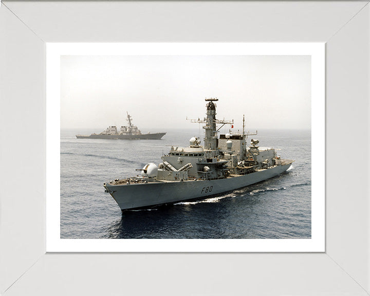 HMS Grafton F80 Royal Navy type 23 Frigate Photo Print or Framed Print - Hampshire Prints