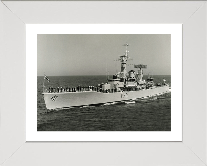 HMS Apollo F70 Royal Navy Leander class Frigate Photo Print or Framed Print - Hampshire Prints