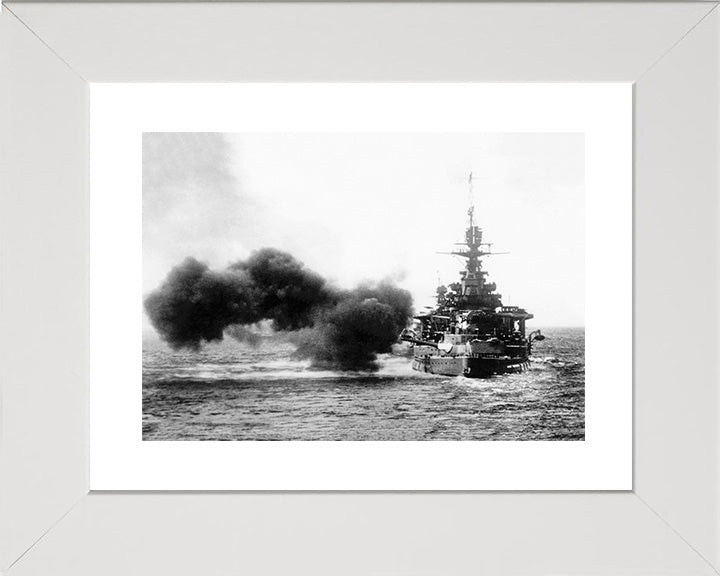 HMS Renown (1916) Royal Navy Renown class battlecruiser Photo Print or Framed Print - Hampshire Prints