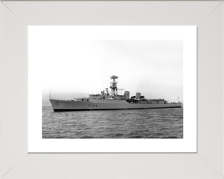 HMS Zulu F124 Royal Navy Tribal class frigate Warship Photo Print or Framed Print - Hampshire Prints