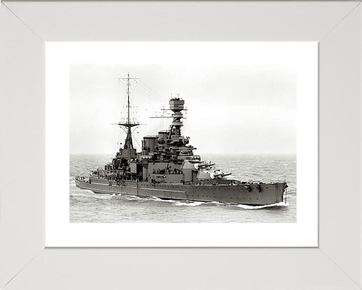 HMS Repulse (1916) | Photo Print | Framed Print | Renown Class | Battlecruiser | Royal Navy - Hampshire Prints