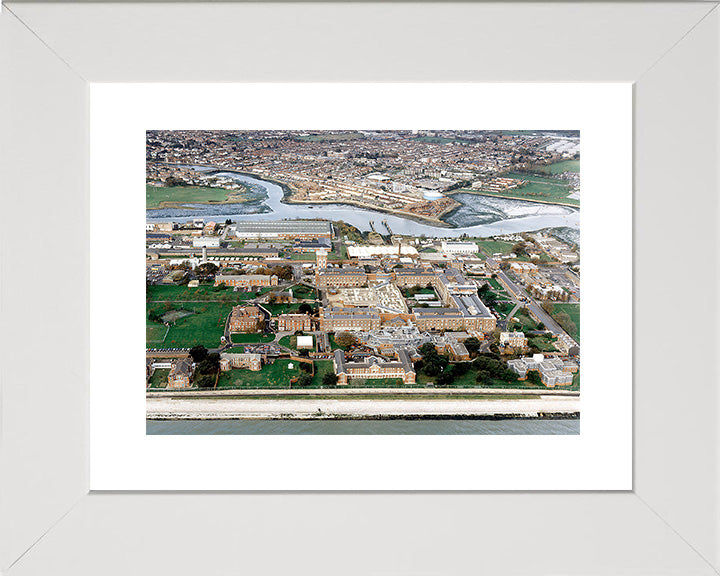 Royal Hospital Haslar Hampshire Aerial Photo Print or Framed Photo Print - Hampshire Prints