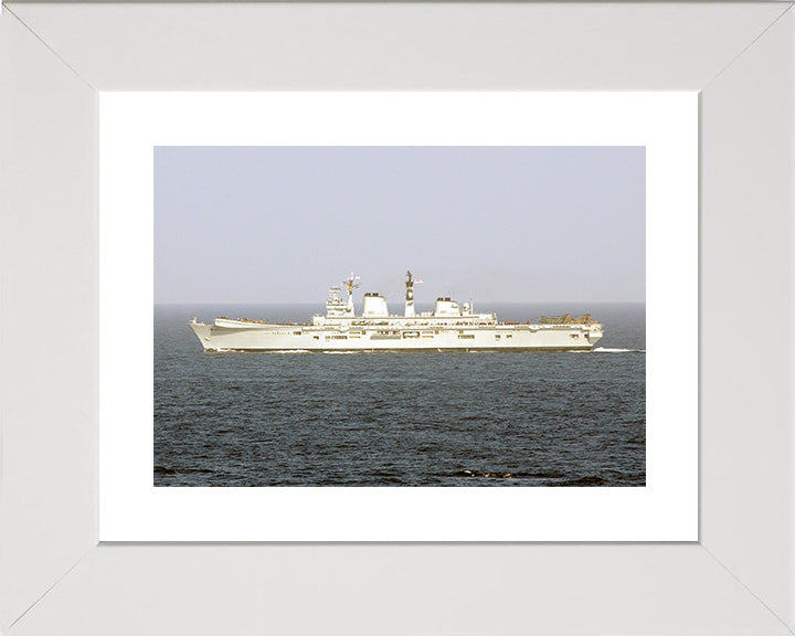 HMS Illustrious R06 Royal Navy aircraft carrier Photo Print or Framed Print - Hampshire Prints