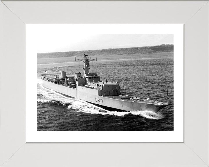 HMS Matapan D43 Royal Navy Battle class destroyer Photo Print or Framed Print - Hampshire Prints