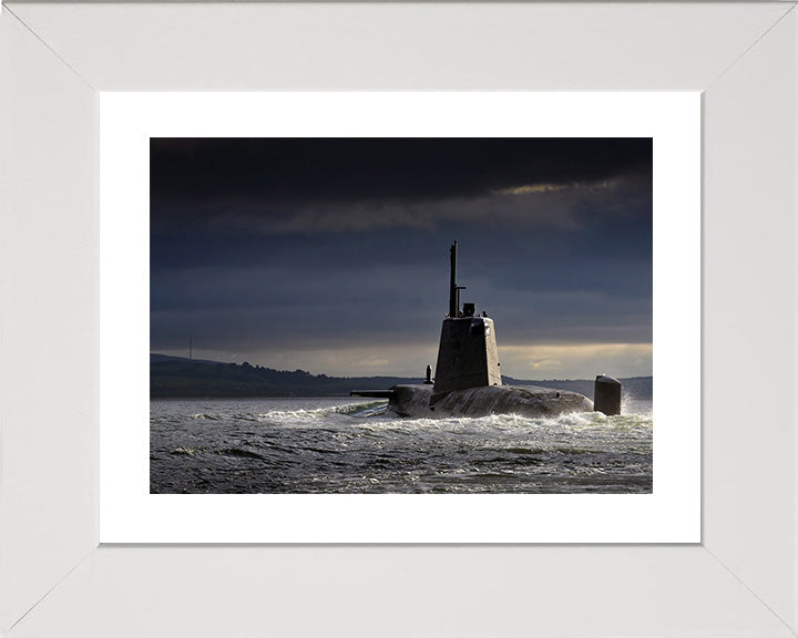 HMS Ambush S120 Royal Navy Astute class Submarine Photo Print or Framed Print - Hampshire Prints