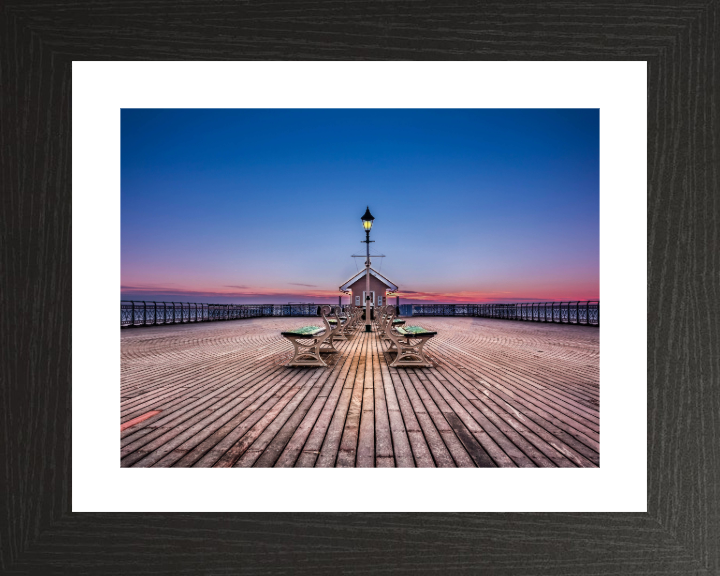 Penarth pier Wales at sunset Photo Print - Canvas - Framed Photo Print - Hampshire Prints