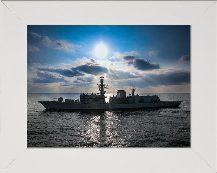 HMS Lancaster F229 Royal Navy Type 23 frigate Photo Print or Framed Print - Hampshire Prints