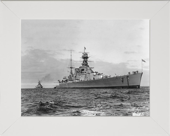 HMS Hood (51) | Photo Print | Framed Print | Admiral Class | Battlecruiser | Royal Navy - Hampshire Prints