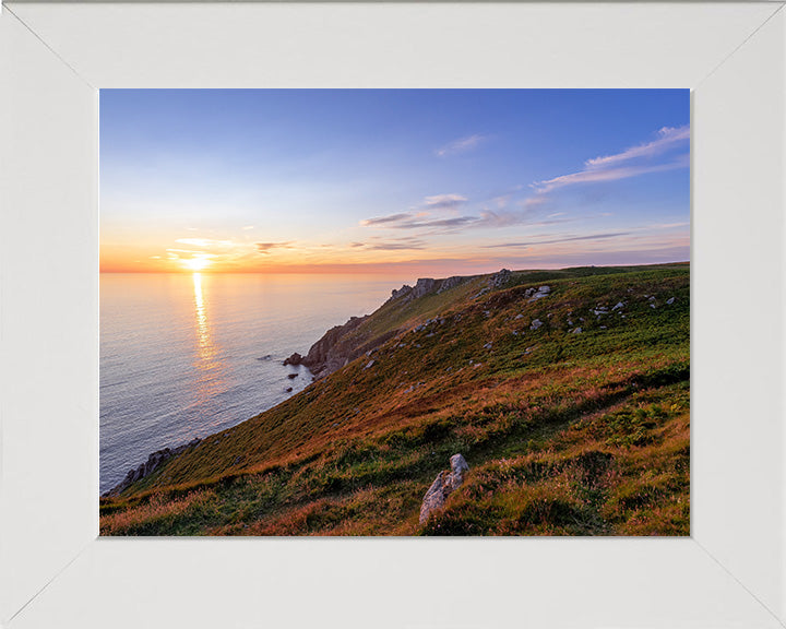 Lundy Island Devon at sunset Photo Print - Canvas - Framed Photo Print - Hampshire Prints