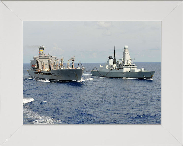 HMS Dauntless D33 Royal Navy Type 45 destroyer Photo Print or Framed Print - Hampshire Prints