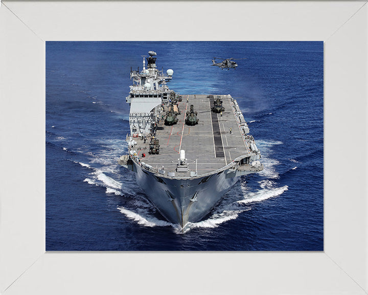 HMS Ocean L12 Royal Navy Helicopter Carrier Photo Print or Framed Photo Print - Hampshire Prints