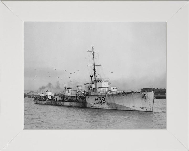 HMS Skate (1917) Royal Navy R class destroyer Photo Print or Framed Print - Hampshire Prints