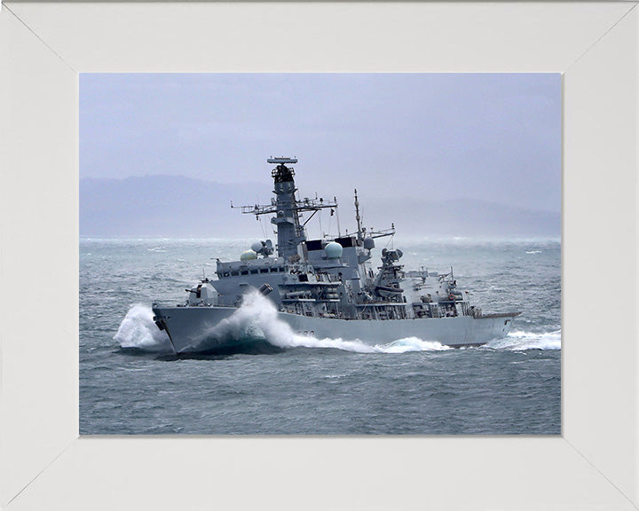 HMS Portland F79 Royal Navy Type 23 frigate Photo Print or Framed Print - Hampshire Prints