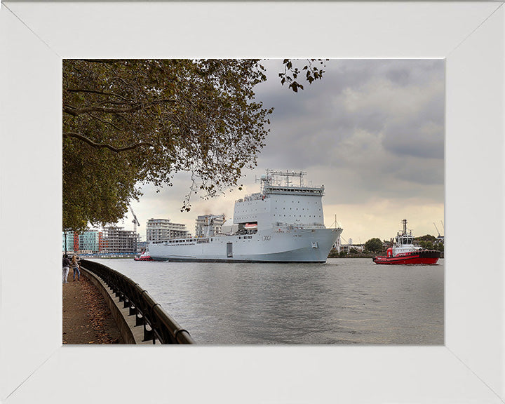 RFA Lyme Bay L3007 Royal Fleet Auxiliary Bay class auxiliary dock landing ship Photo Print or Framed Print - Hampshire Prints