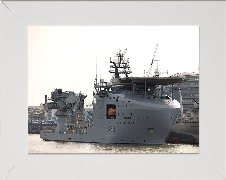 RFA Proteus K60 Royal Fleet Auxiliary ship Photo Print or Framed Print - Hampshire Prints