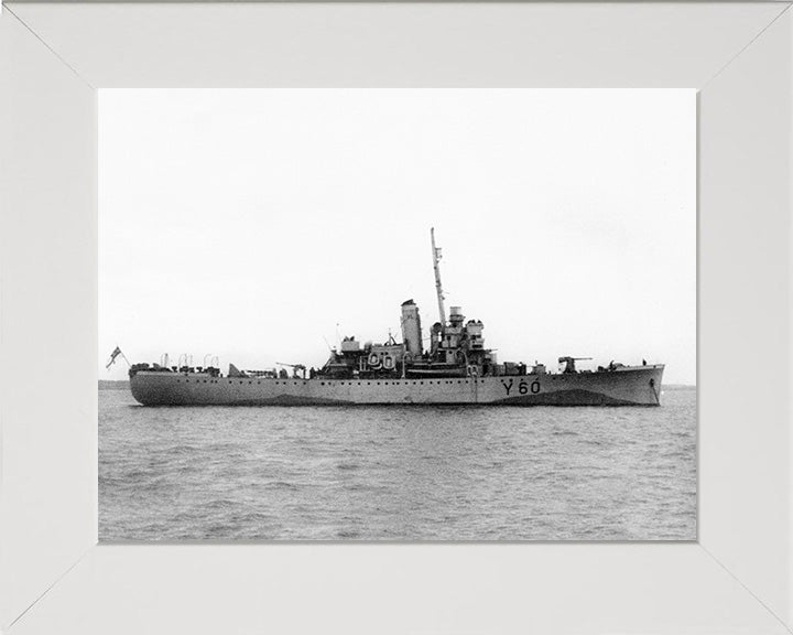 HMS Lulworth Y60 Royal Navy Banff class sloop Photo Print or Framed Print - Hampshire Prints