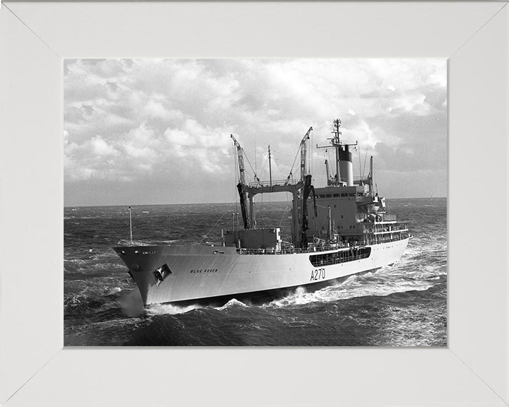 RFA Blue Rover A270 Royal Fleet Auxiliary Rover class small fleet tanker Photo Print or Framed Print - Hampshire Prints