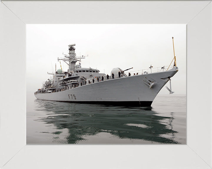 HMS Portland F79 Royal Navy Type 23 frigate Photo Print or Framed Print - Hampshire Prints