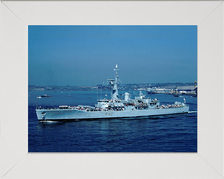 HMS Phoebe F42 Royal Navy Leander Class Frigate Photo Print or Framed Print - Hampshire Prints