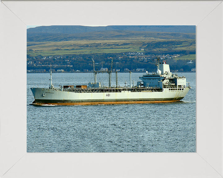 RFA Brambleleaf A81 Royal Fleet Auxiliary Leaf class support tanker Photo Print or Framed Print - Hampshire Prints