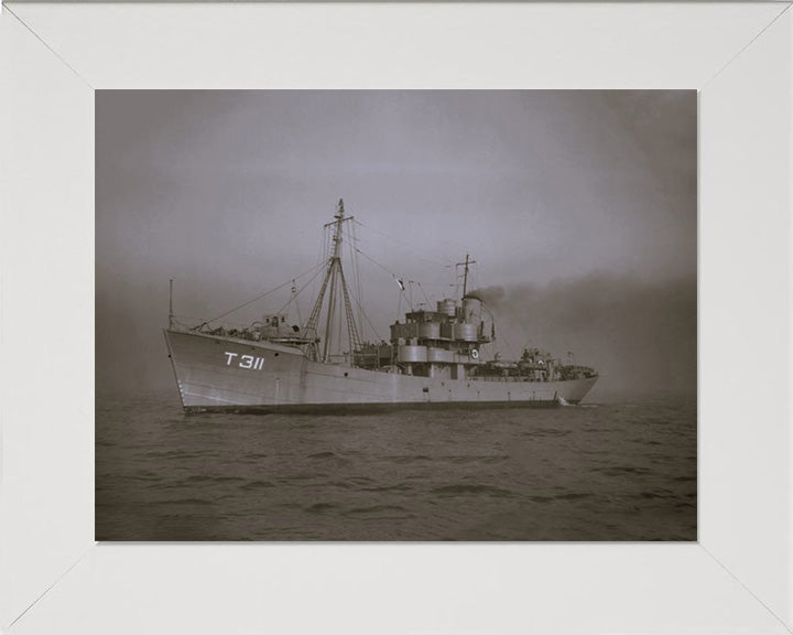 HMS Mullet T311 Royal Navy Fish class trawler Photo Print or Framed Print - Hampshire Prints