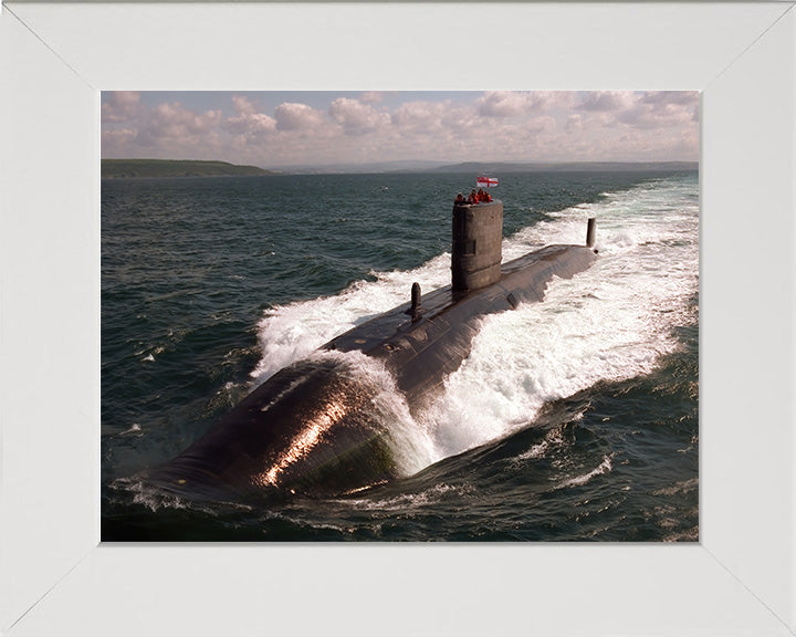 HMS Turbulent S87 Royal Navy Trafalgar class Submarine Photo Print or Framed Print - Hampshire Prints