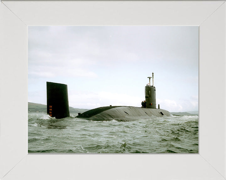 HMS Swiftsure S126 Royal Navy Swiftsure class Submarine Photo Print or Framed Print - Hampshire Prints