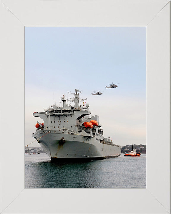 RFA Argus A135 Royal Fleet Auxiliary Casualty class Ship Photo Print or Framed Print - Hampshire Prints