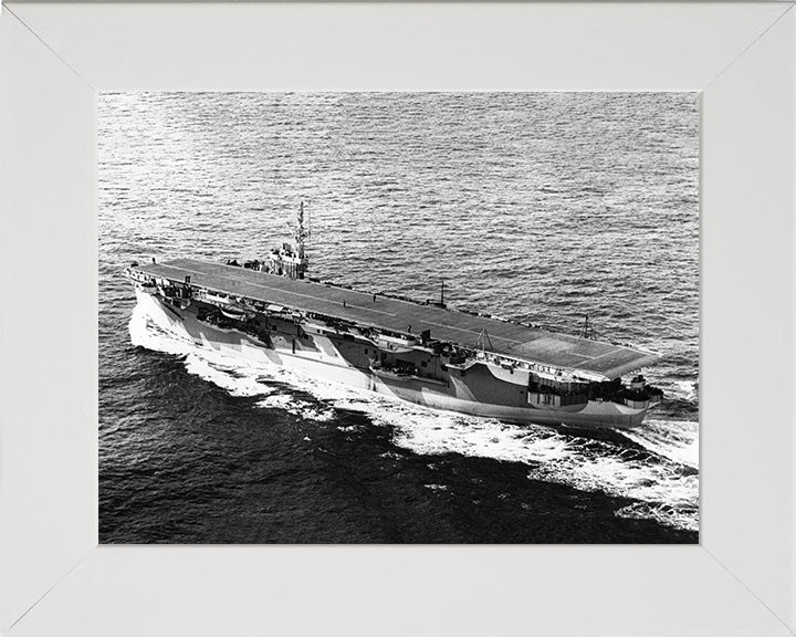 HMS Ruler D72 Royal Navy Ruler class escort carrier Photo Print or Framed Print - Hampshire Prints