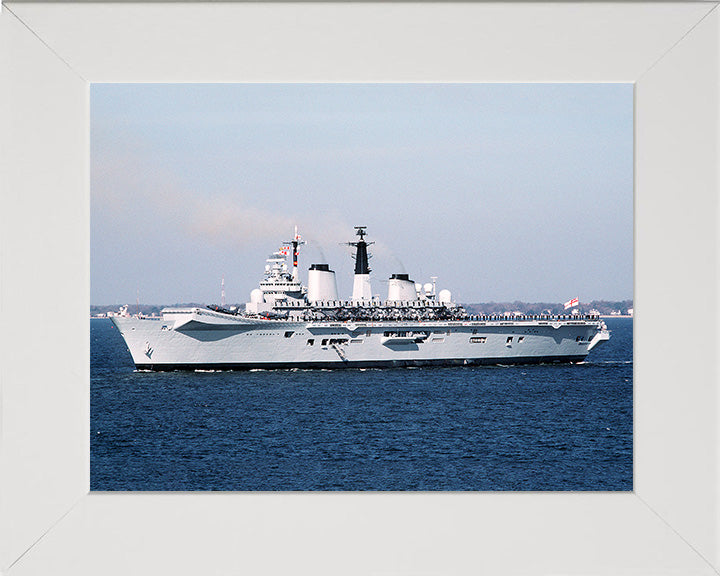 HMS Invincible R05 Royal Navy Invincible Class aircraft carrier Photo Print or Framed Print - Hampshire Prints