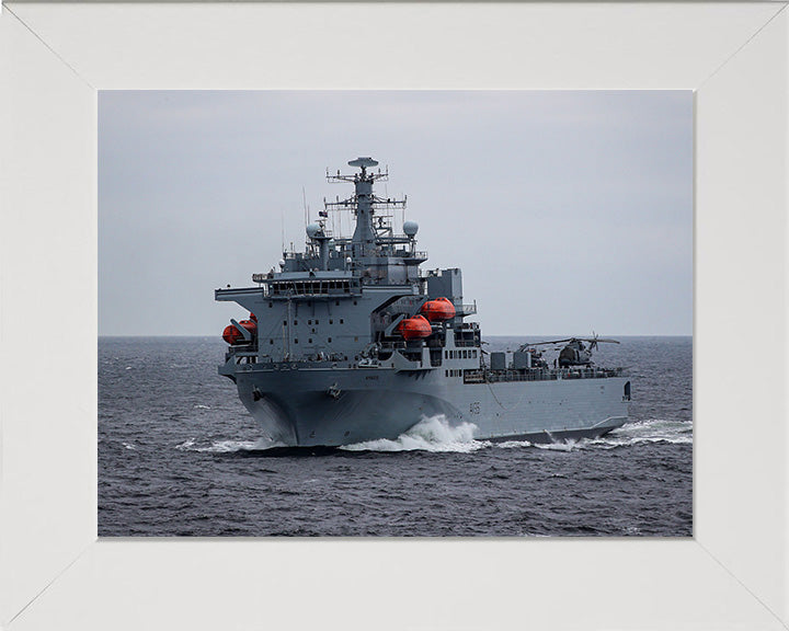 RFA Argus A135 Royal Fleet Auxiliary Casualty class Ship Photo Print or Framed Print - Hampshire Prints