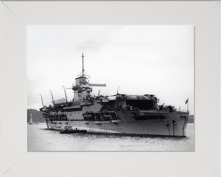 HMS Glorious (77) Royal Navy Courageous class battlecruiser Photo Print or Framed Print - Hampshire Prints