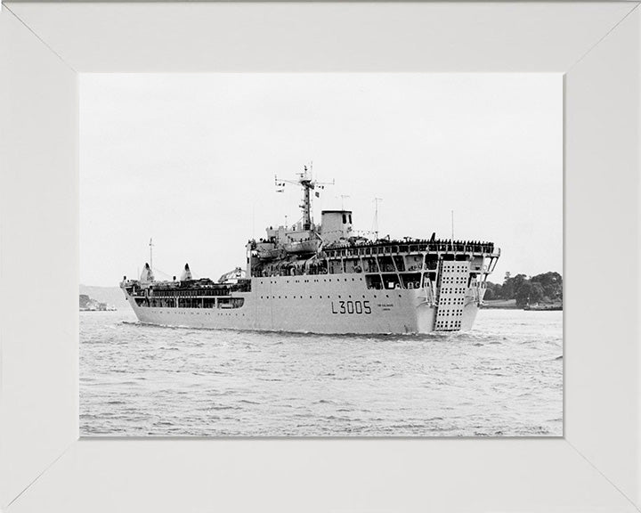 RFA Sir Galahad L3005 Royal Fleet Auxiliary Round Table class ship Photo Print or Framed Print - Hampshire Prints