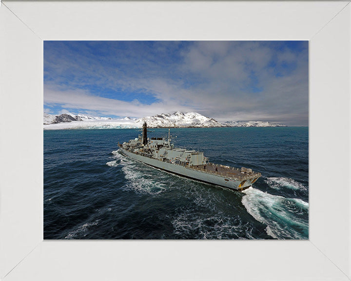 HMS Portland F79 Royal Navy Type 23 frigate Photo Print or Framed Print - Hampshire Prints