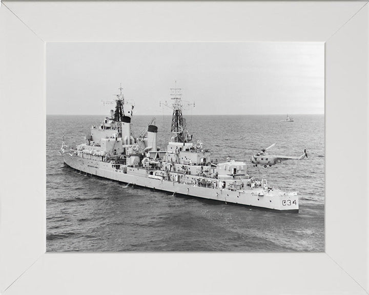 HMS Lion C34 | Photo Print | Framed Print | Poster | Tiger Class | Cruiser | Royal Navy - Hampshire Prints