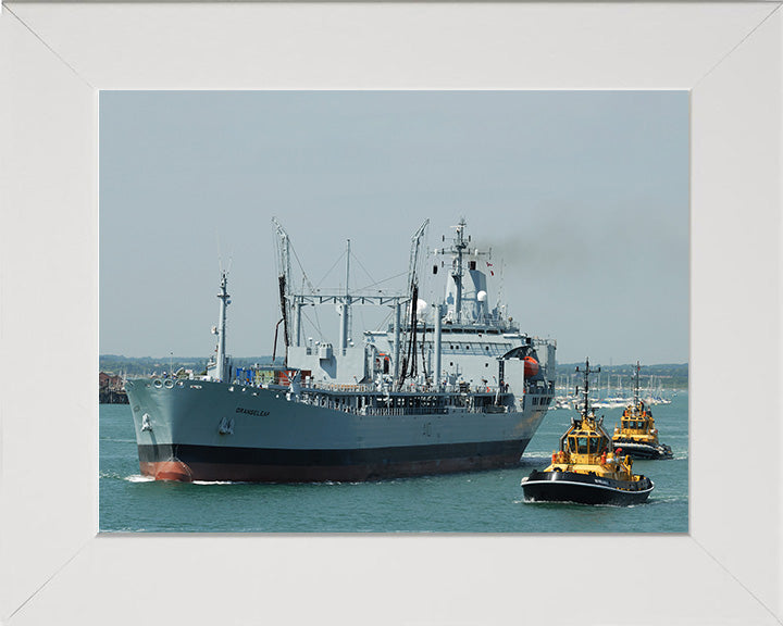 RFA Orangeleaf A110 Royal Fleet Auxiliary Leaf class support tanker Photo Print or Framed Print - Hampshire Prints