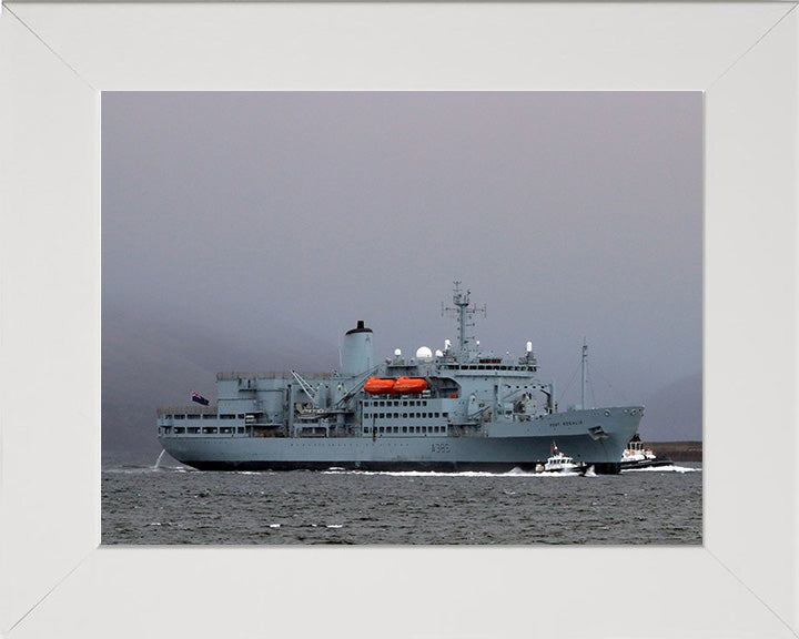 RFA Fort Rosalie A385 Royal Fleet Auxiliary Fort Rosalie Class replenishment ship Photo Print or Framed Print - Hampshire Prints