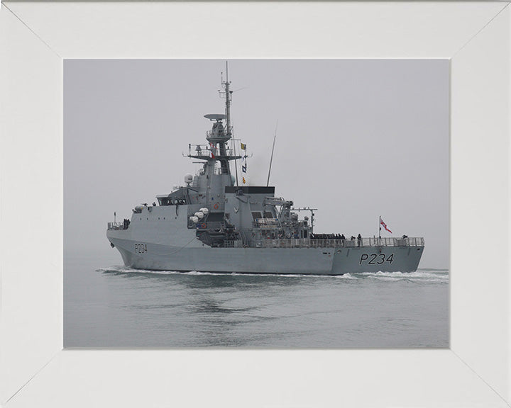 HMS Spey P234 Royal Navy River class patrol vessel Photo Print or Framed Print - Hampshire Prints