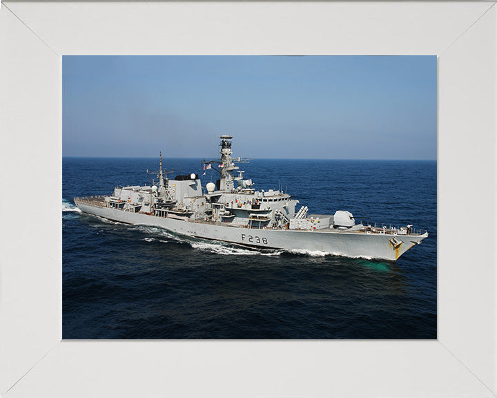 HMS Northumberland F238 Royal Navy Type 23 frigate Photo Print or Framed Photo Print - Hampshire Prints