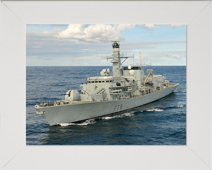 HMS Portland F79 Royal Navy Type 23 frigate Photo Print or Framed Print - Hampshire Prints