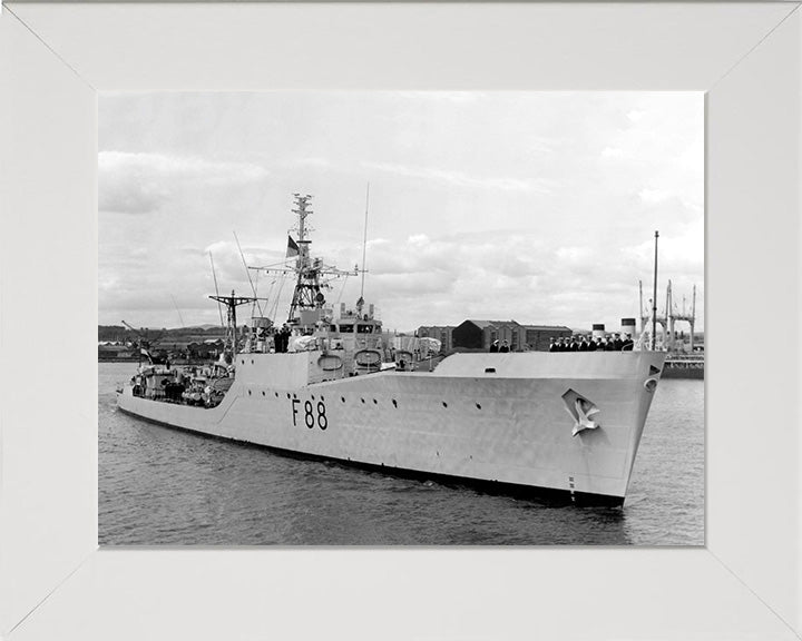 HMS Malcolm F88 | Photo Print | Framed Print | Blackwood Class | Frigate | Royal Navy - Hampshire Prints