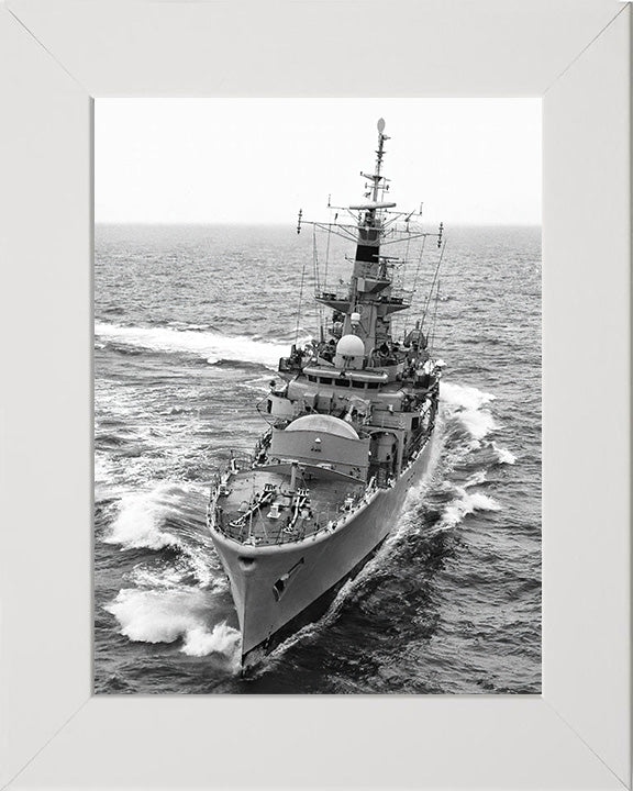 HMS Naiad F39 Royal Navy Leander class frigate Photo Print or Framed Photo Print - Hampshire Prints