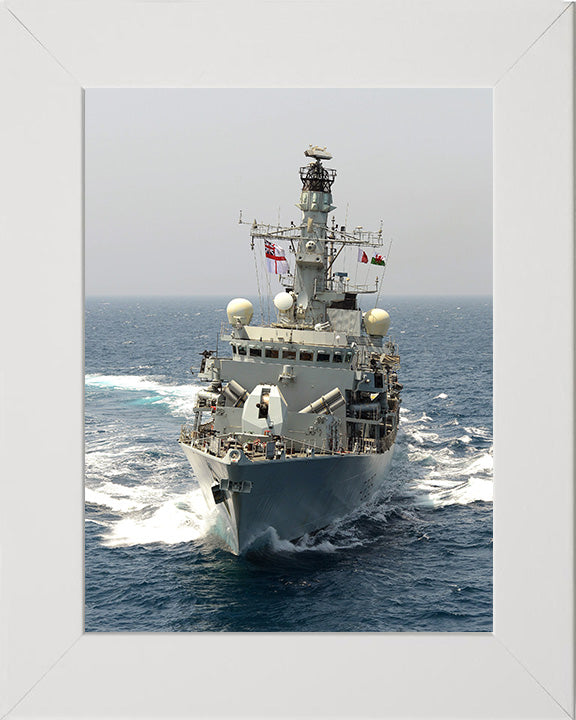 HMS Monmouth F235 Royal Navy type 23 Frigate Photo Print or Framed Print - Hampshire Prints