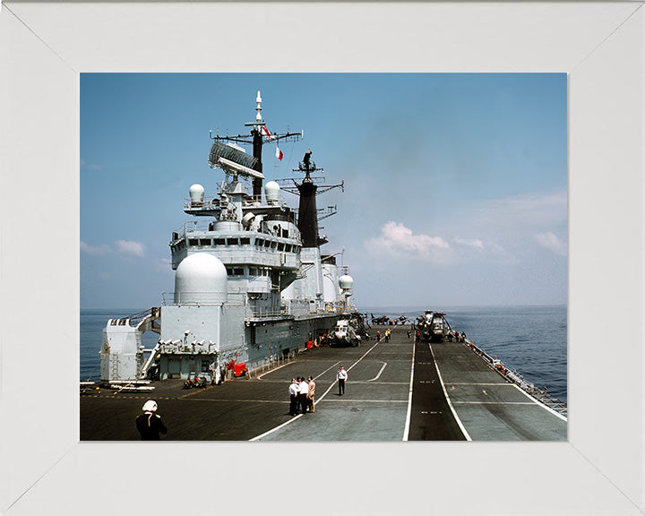 HMS Invincible R05 Royal Navy Invincible Class aircraft carrier Photo Print or Framed Print - Hampshire Prints